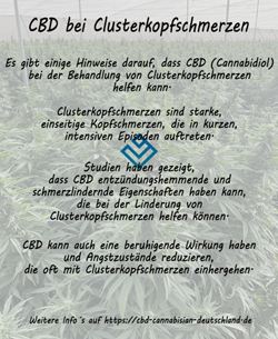 Kann CBD bei Clusterkopfschmerzen helfen?