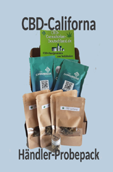 Cannabis CBD-Blüten Californa Händler-Probepack